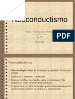 Clase Neoconductismo