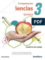 Competencias Ciencias 3 Quimica Cuaderno de Trabajo