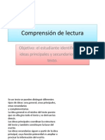 Comprensión de Lectura Conamat