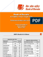 Bank of Baroda FY 14 Financial Analysis