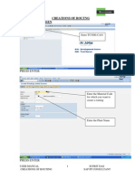 Sap PP Create Routing