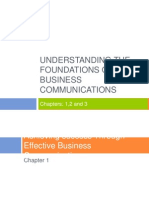 Part 1 Understanding The Foundations of Business Communications