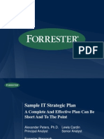 Template Strategic Plan - Sample It Strategic Plan