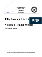 US Navy Training Course - Electronics Technician - Volume 04 - Radar Systems