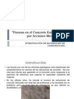 Fisuras en El Concreto Estructural Por Acciones Mecánicas