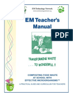 Effective Microorganisms For Your Garden Teacher's Manual