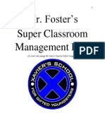 Classroom Management Plan