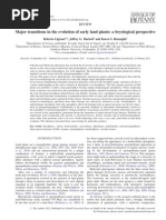 Evolucion de Plantas Terrestres