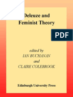 Deleuze and Feminist Theory