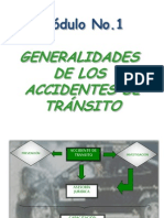 Modulo 1generalidades Accidentes de Transito