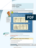 10-4 Perimeters and Areas of Similar Figures