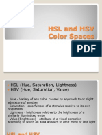 HSL and HSV