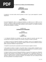 Regulamento Das Operacoes Petrolifera