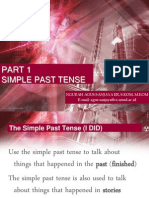 Part 1 - Simple Past Tense