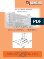 Modulo 1fasciculo 1 Preparar Armadura para Zapata