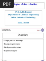 Principle of Size Reduction