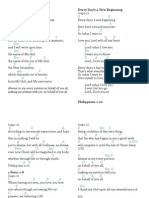 The Green Room Album Chords (Rough Draft)