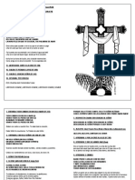 Exaltacion de La Santa Cruz (2014) Folleto