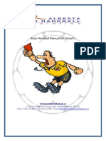 Basic Handball Manual For School's