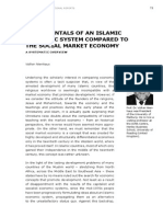 Fundamentals of An Islamic Economic System Compared To The Social Market Economy