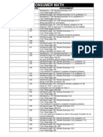 Consumer Math 11 - Lessons 131-160
