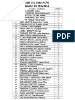 Result A Dos Del Simulacro