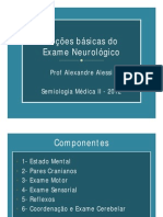 Noções Básicas Do Exame Neurológico - UFPR