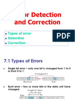 Error Detection Correction