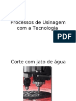 Corte Com Jato de Água