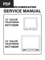 Durabrand DCT1303R - DCT1903R Manual de Servicio