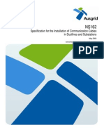 Specification For The Installation of Communication Cables in Ductlines and Substations