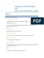 Differential Equations With Boundary Value Problems Solutions