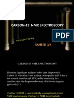 Carbon 13 Spectros