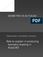 Isometric in AutoCAD