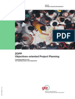 Zopp Objectives-Oriented Project Planning: Unit 04 Strategic Corporate Development