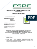 Informe Diseño Proyecto Unidad III