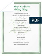 Wedding Package