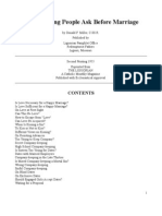 Questions Young People Ask Before Marriage by Donald F. Miller, C.SS.R. 