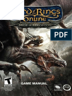 Lotro Mines of Moria Manual