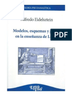 ALFREDO EIDELSZTEIN Modelos Esquemas y Grafos en La Ensenanza de Lacan