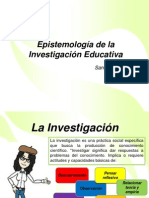 1.0 Epistemología de La Investigación Educativa