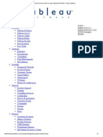 Common Issues and Errors Associated With SAP BW - Tableau Software