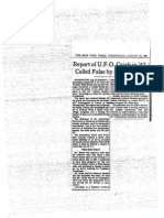 Report Ufo Crash False PDF