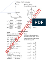 Mathematics Trigonometry