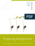 Preparing Assignments: This Booklet Accompanies The Skills For OU Study Website: WWW - Open.ac - Uk/skillsforstudy