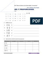 Sesion de Aprendizaje de Razones y Proporciones Ccesa007