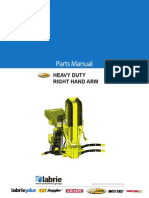 Labrie - Heavy Duty Right-Hand Arm - Parts Manual - 90418