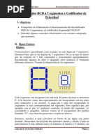 Decodificador BCD A 7 Segmentos