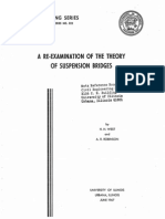 A Re-Examination of The Theory of Suspension Bridges