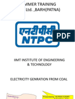 NTPC Training Report